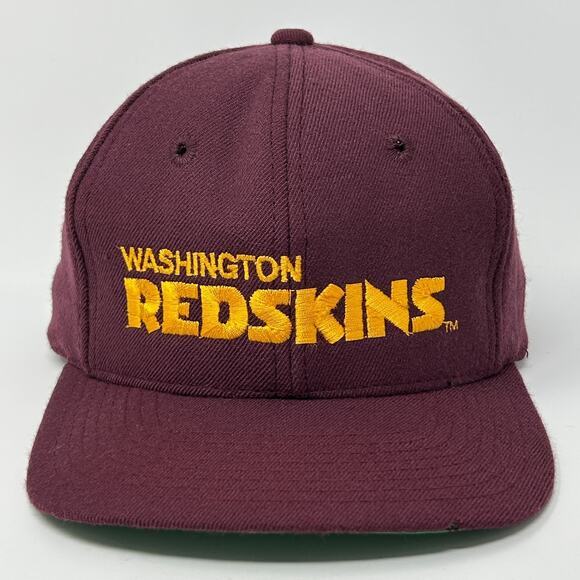 Vintage Other - Vintage 90s Washington Redskins Hat Baseball Cap Commanders AJD Snapback Red